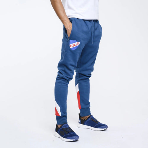 Umbro Pantalón Nacional Hombre Stadia Azul Blanco Rojo - Me 1