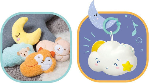 Sweet Cloud Baby Clementoni Mobile Crib Toy with Light and Sound 2