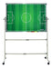 Pizarra Tablero Futbol Con Soporte Ruedas 70x100cm 0