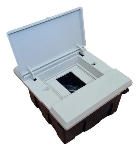 Caja Para Termicas De Embutir 4 Modulos Pvc 1