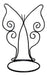 Generic Iron Butterfly Shaped Planter Hanger 0