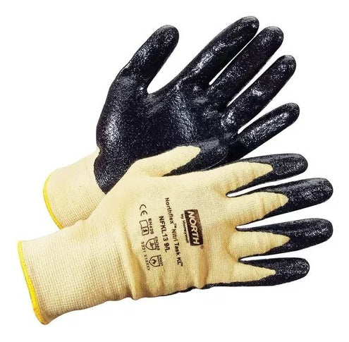 Honeywell Cut Resistant Nitrile Coated Work Gloves North 1