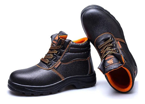 Forklift Safety Work Boots with Steel Toe 0