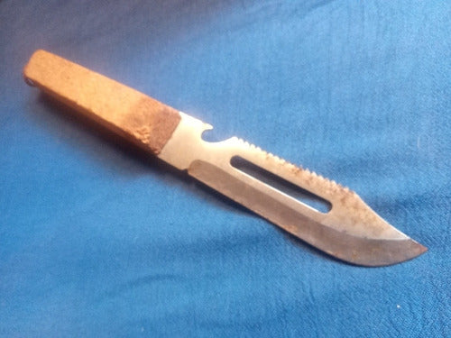 Cuchillo Biselcorte Acero Sueco. 12 Cm De Hoja. Mango/corcho 3