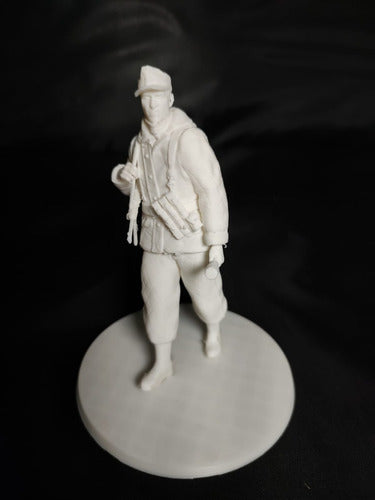 German Paratroopers Mod1 Scale 1/16, (12cm) White 4