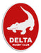 Generic Delta Rugby Club Rugby Shield Patch 5