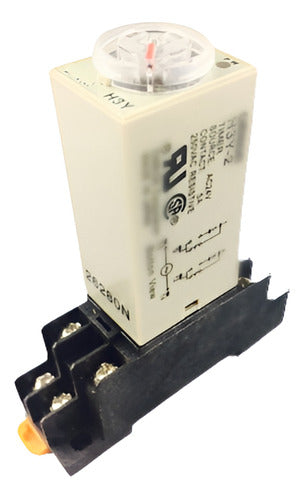 H3Y-2 110V Timer Relay 10Min ST6P Electronic Delay Relay 0