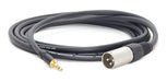 6M Balanced XLR Male to Mini Plug Male Gold Cable 3