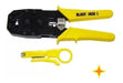 Black Jack Crimping Tool for RJ45, RJ11, and RJ9 - Model B167 0