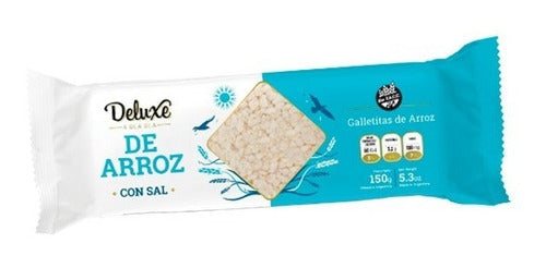 Deluxe Rice Cracker with Salt - 6 Units 1