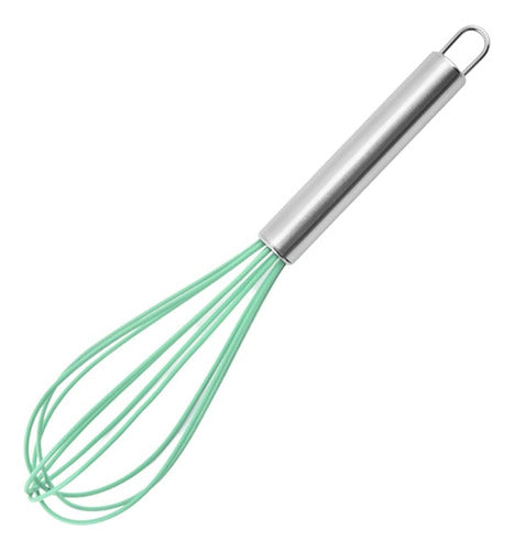 Silicone Manual Whisk with Steel Handle by Carol Reposteria 38