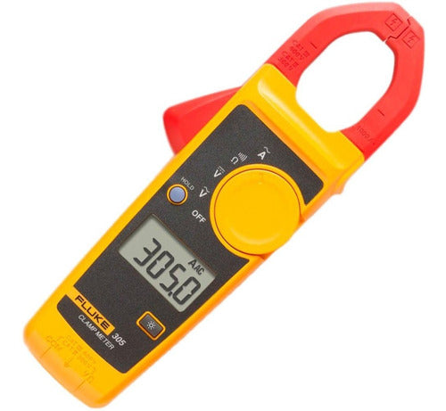 Alicate Amperímetro Digital Categoria Iii 600v Fluke 305 2