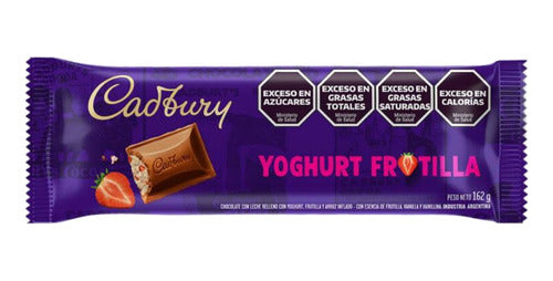 Cadbury Strawberry Yogurt Chocolate Bar x 162g x 6 units - Full7x24 0