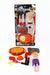 Set Utensilios De Cocina Plasticos 9 Y Muñeca Plancha 0