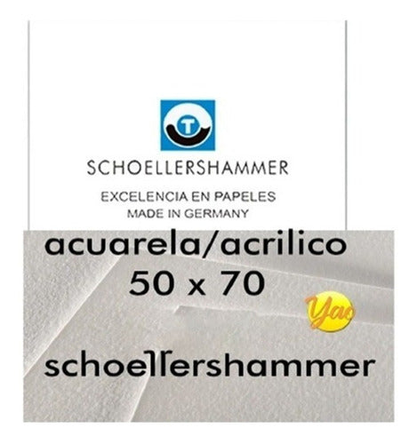 Scoeller Shammer Watercolor Paper Sheets 50 X 70 300gr x Unit 1