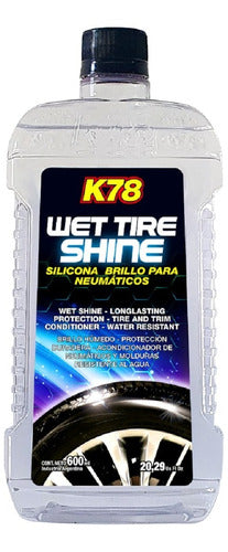 K78 Liquid Silicone For Exterior Rubbers And Plastics 500cc 0