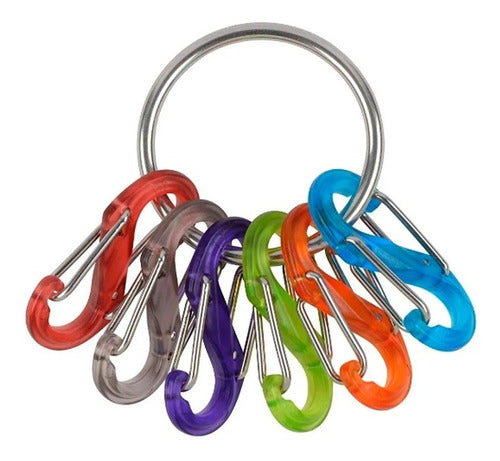 Nite Ize Plastic Keychain for 6 Keys 0