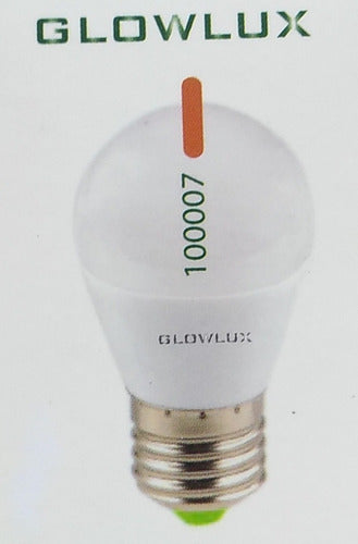 Glowlux LED Drop Bulb 6W E27 Cold Light 6500K - Pack of 10 2