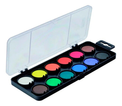 Koh I Noor Watercolors X12 20mm Tablets 0