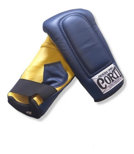 Corti Boxing Bag Gloves Size 4 Original Cow Leather 25