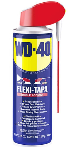 WD-40 Multi-Purpose Lubricant Aerosol Oil - Flexi-Cap - Roll Steel 0