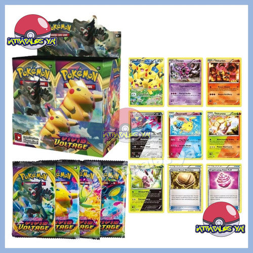 Pokémon TCG - 5 Packs (10 Cards Each) Catch Them All! 6