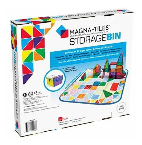 Magna-T Cubo De Almacenamiento Y Tapete De Juego Interactivo 0