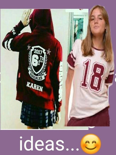 Campera Egresados  Paratodos  Uniformes Escolares Talles Xxl 6