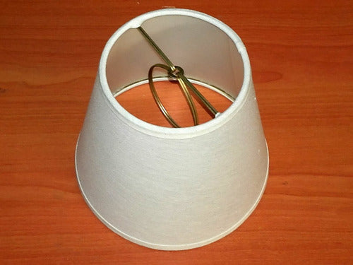 White Conical Lampshade 9-14/12 cm Height 6