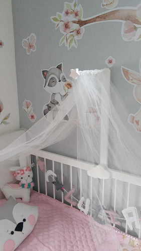 Valto Kids Crib Support for Baby Mobile and Tulle 0