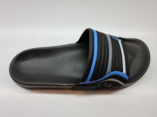 Men's Black / Blue Faraon Sandal 3