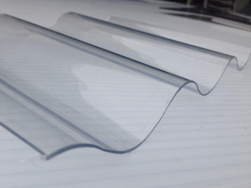 Polycarbonate Sinusoidal Sheet 0.80mm x 1m x 1.10m 2