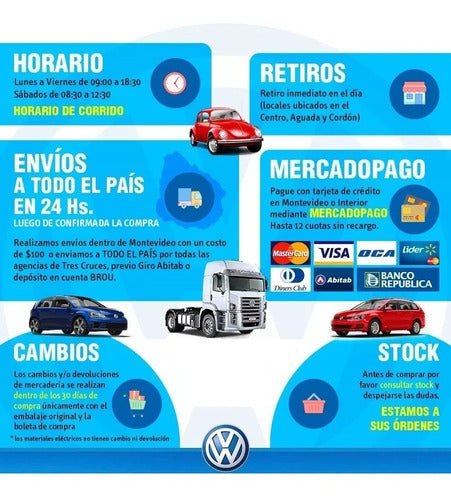 VW Alma Paragolpe Trasero Gol/Amazon/Parati G1 1