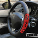 Grupo Dago Steering Wheel Cover, Seat Belt Covers, and Gear Shift Cover for Ford Focus 6