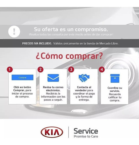 Kia Servicio De Mantenimiento Rio 1.2 2015 - 2016 60,000 Km 2