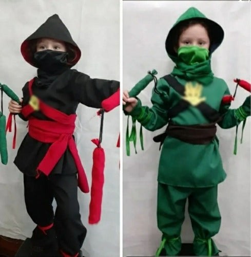 Customizable Ninja-gus Cartoon Ninja Costume Various Colors 0