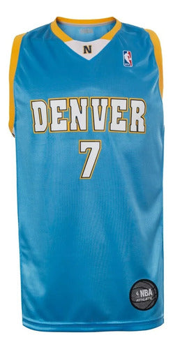 Official Licensed Denver Nuggets Basketball Team Jersey - Adults 23