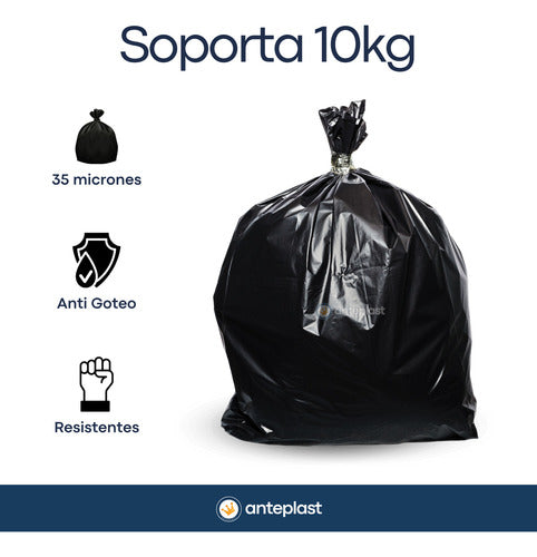 AntePlast Garbage Bags Consortium Multiple Colors 90x120 X200u 2