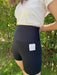Pack of 3 High-Waisted Microfiber Lycra Shorts with Tummy Control Band 0