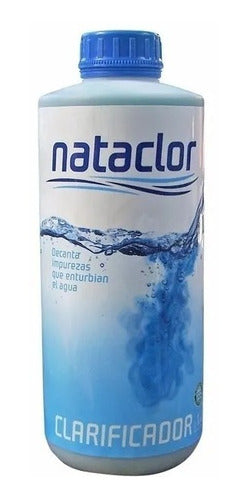 Pool Clarifier and Algaecide Combo 1L by Nataclor 5