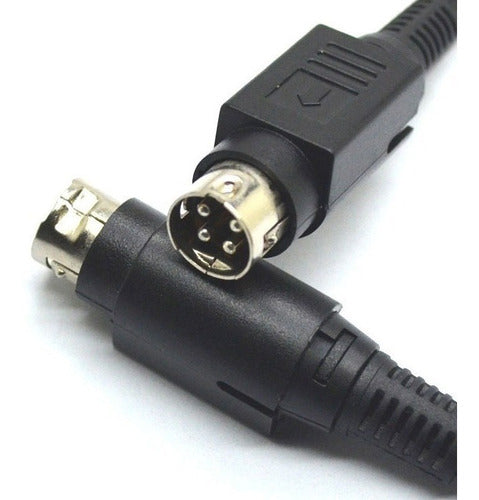 DC-ELECTRONICA DIN Power Plug 4 Pins Male Plastic 0