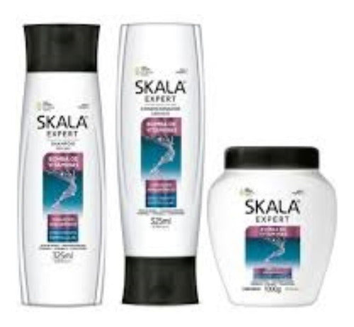 Kit Skala Shampoo&acondicionador + Crema Bomba De Vitaminas 0