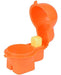 Hutzler Egg To-go Snack Container Con Spice Shaker, Naranja 2