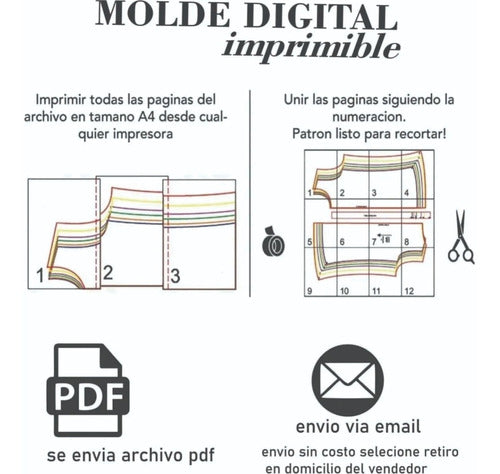 Printable Digital Mold Baby Dress 1 Month - 24 Months 1