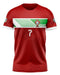Red Portugal Cristiano Ronaldo CR7 Concept T-Shirt 0