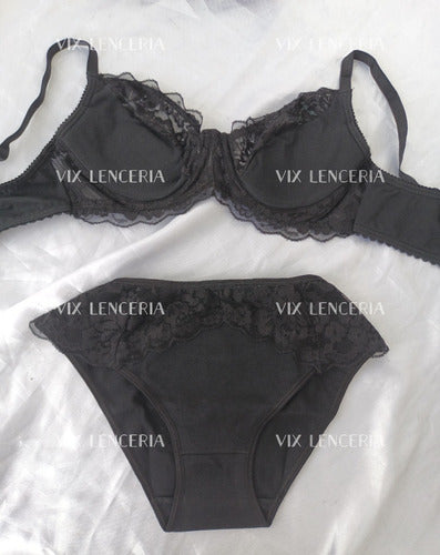 Yamiel Soft Bra Set with Bow Size Large 90 to 120 1