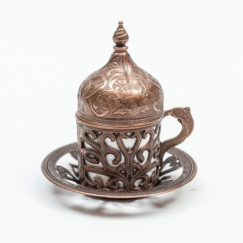 Bronze Coffee Mug - Grand Turkish Bazar 0