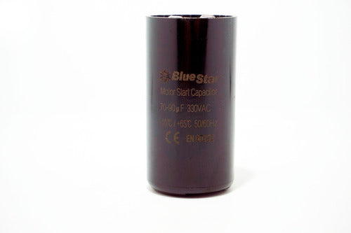 BlueStar Capacitor De Arranque 70-90uf Microfaradios 330v 50/60hz 0