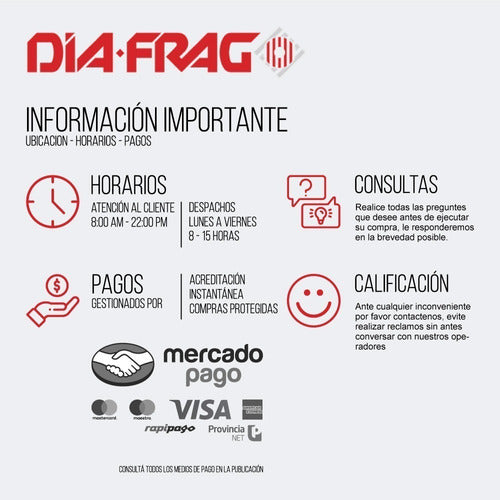 Diafrag Zapatas De Freno Moto Diafrag Cg 125 3