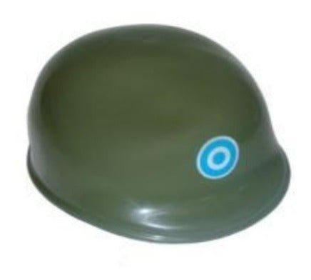 Truquito Casco Plastico Militar Verde Ejercito 0